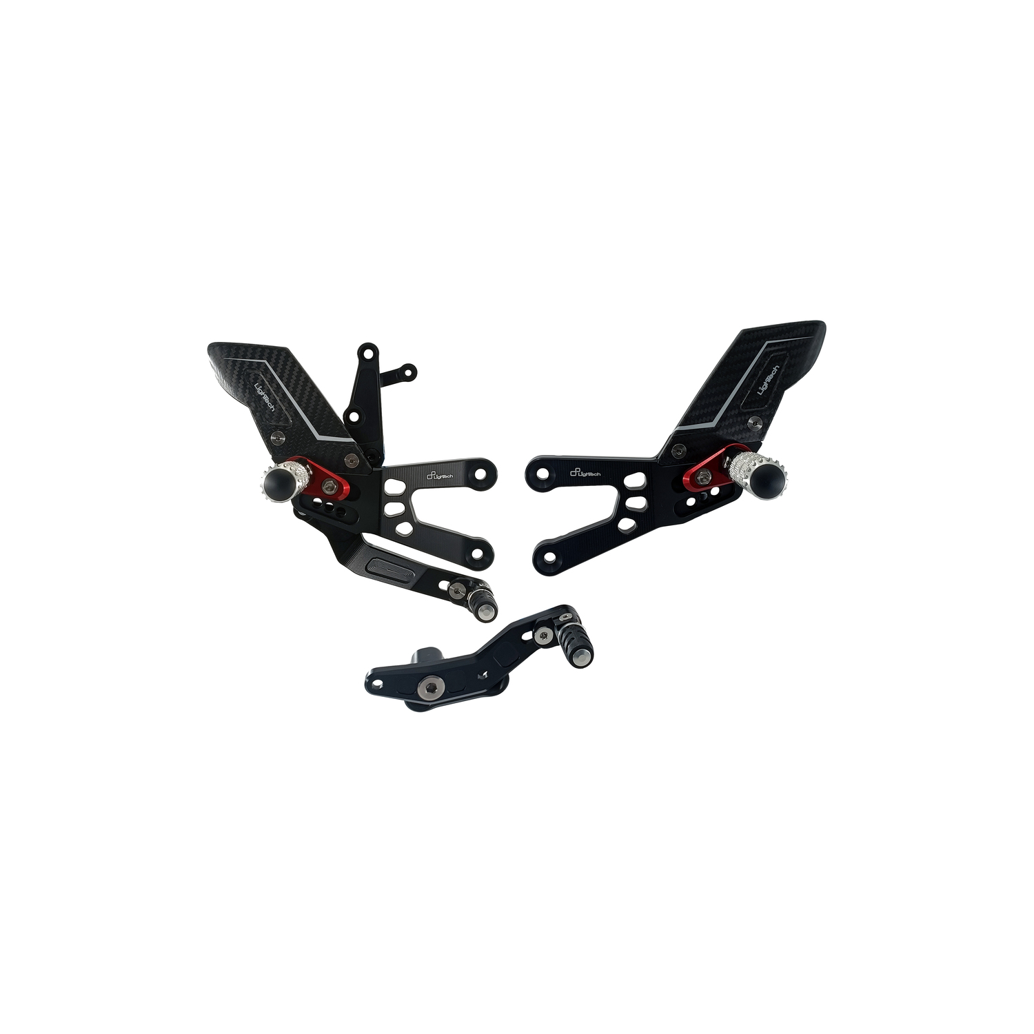 LighTech R Version Racing Rearsets Honda CBR600RR 2007-2026