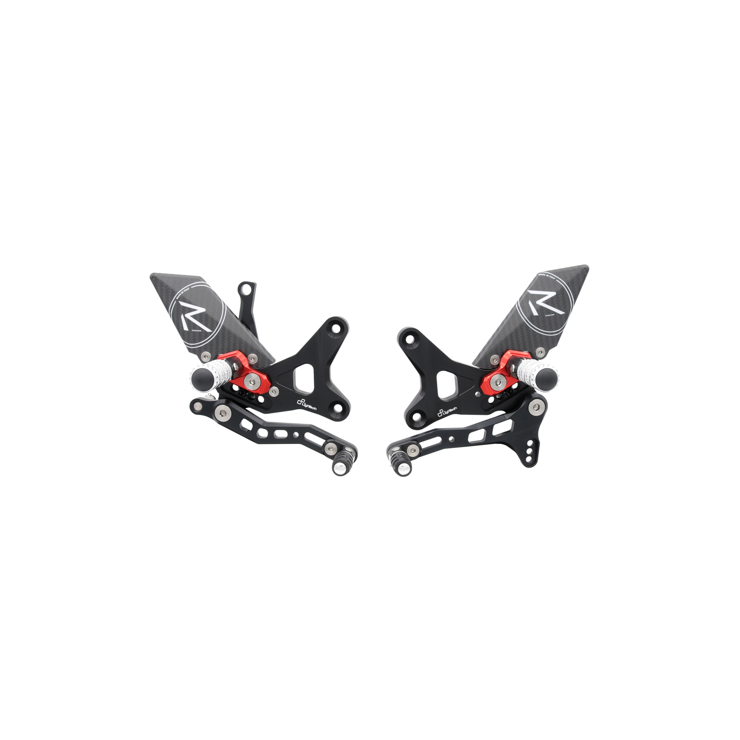 LighTech R Version Racing Rearsets Kawasaki Ninja ZX10R 2011-2015