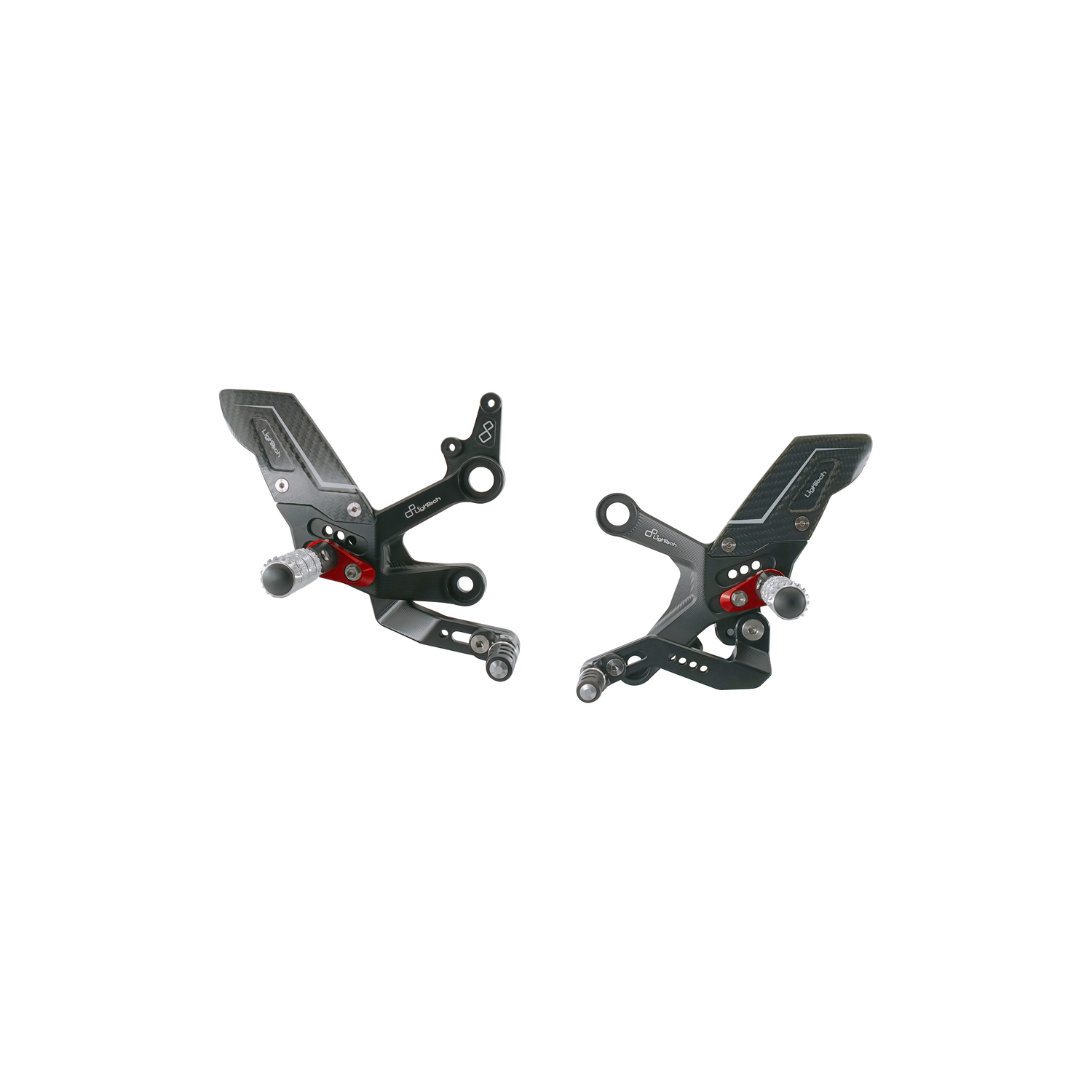 LighTech R Version Racing Rearsets KTM Duke 890R 2020-2026