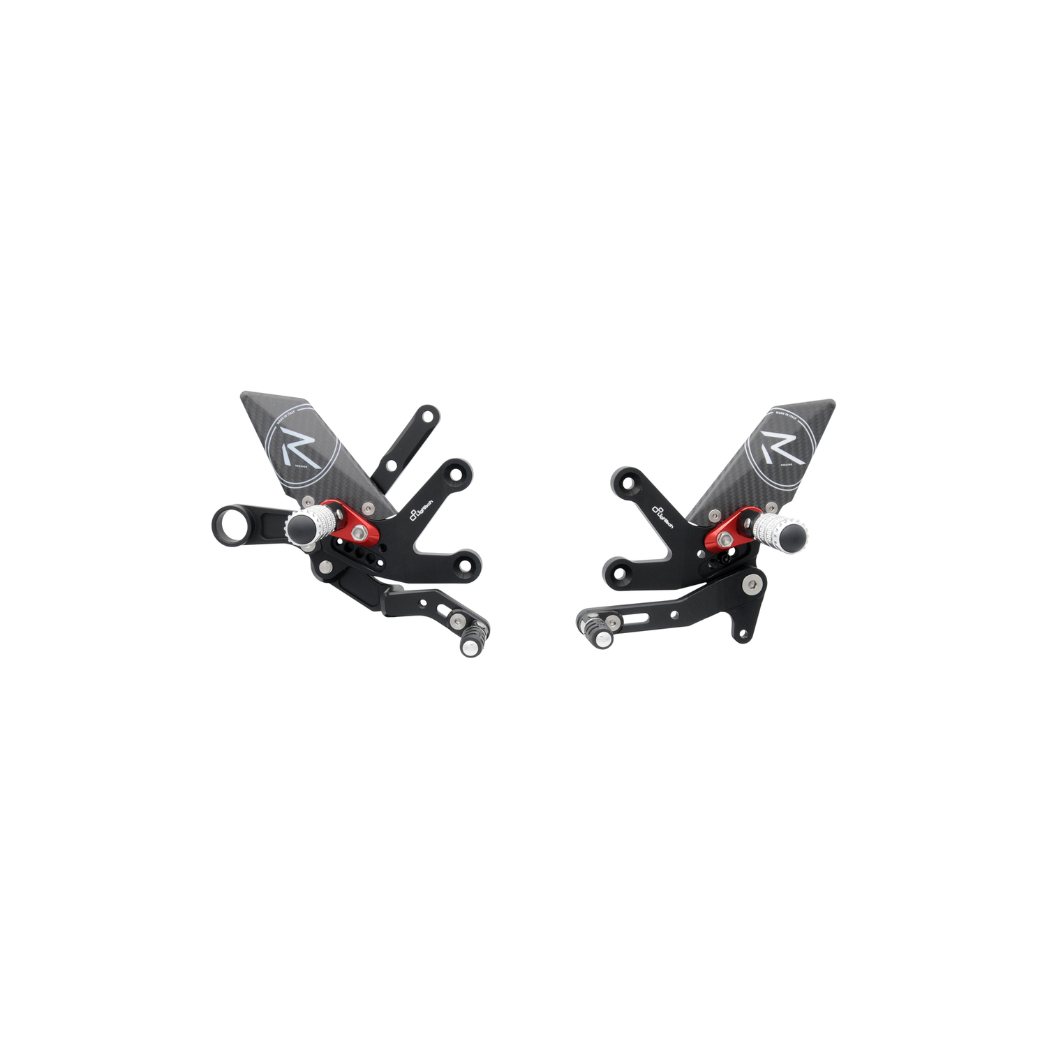 Pedane Regolabili LighTech R Version Suzuki GSXS1000GT 2015-2026