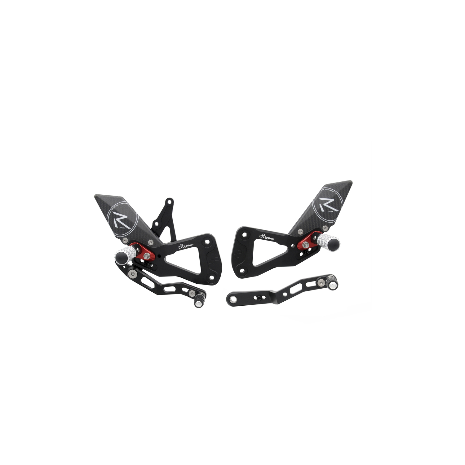 Pedane Regolabili LighTech R Version Suzuki GSXR1000R 2017-2026