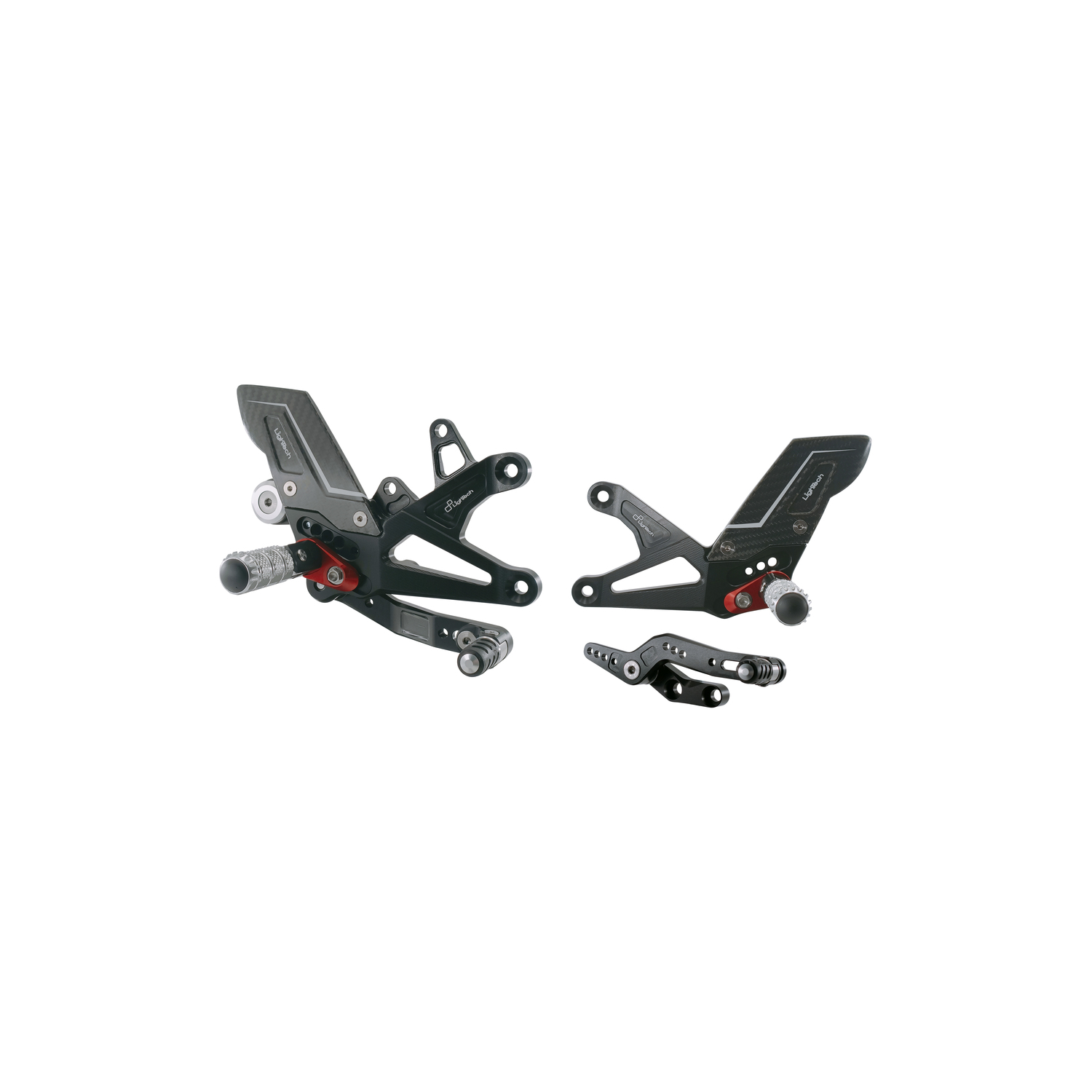 Pedane Regolabili LighTech R Version Triumph Street Triple 765RS 2017-2026