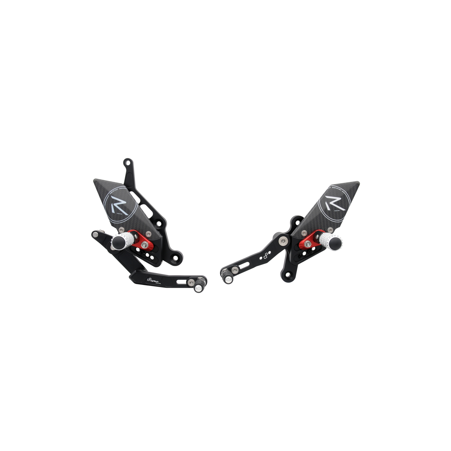 Pedane Regolabili LighTech R Version Yamaha Tracer 7GT 2020-2025