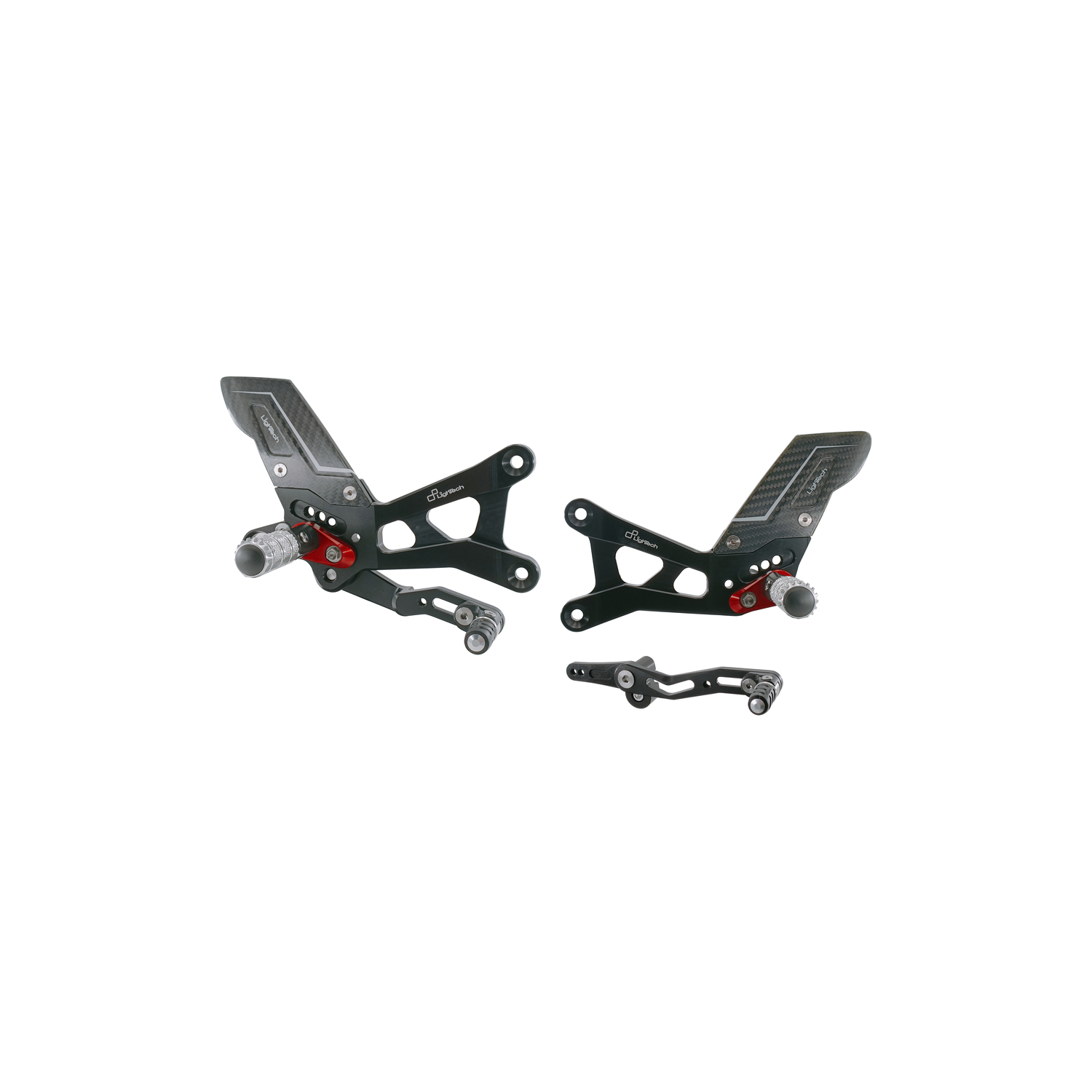 Pedane Regolabili LighTech R Version Yamaha R6 2017-2026
