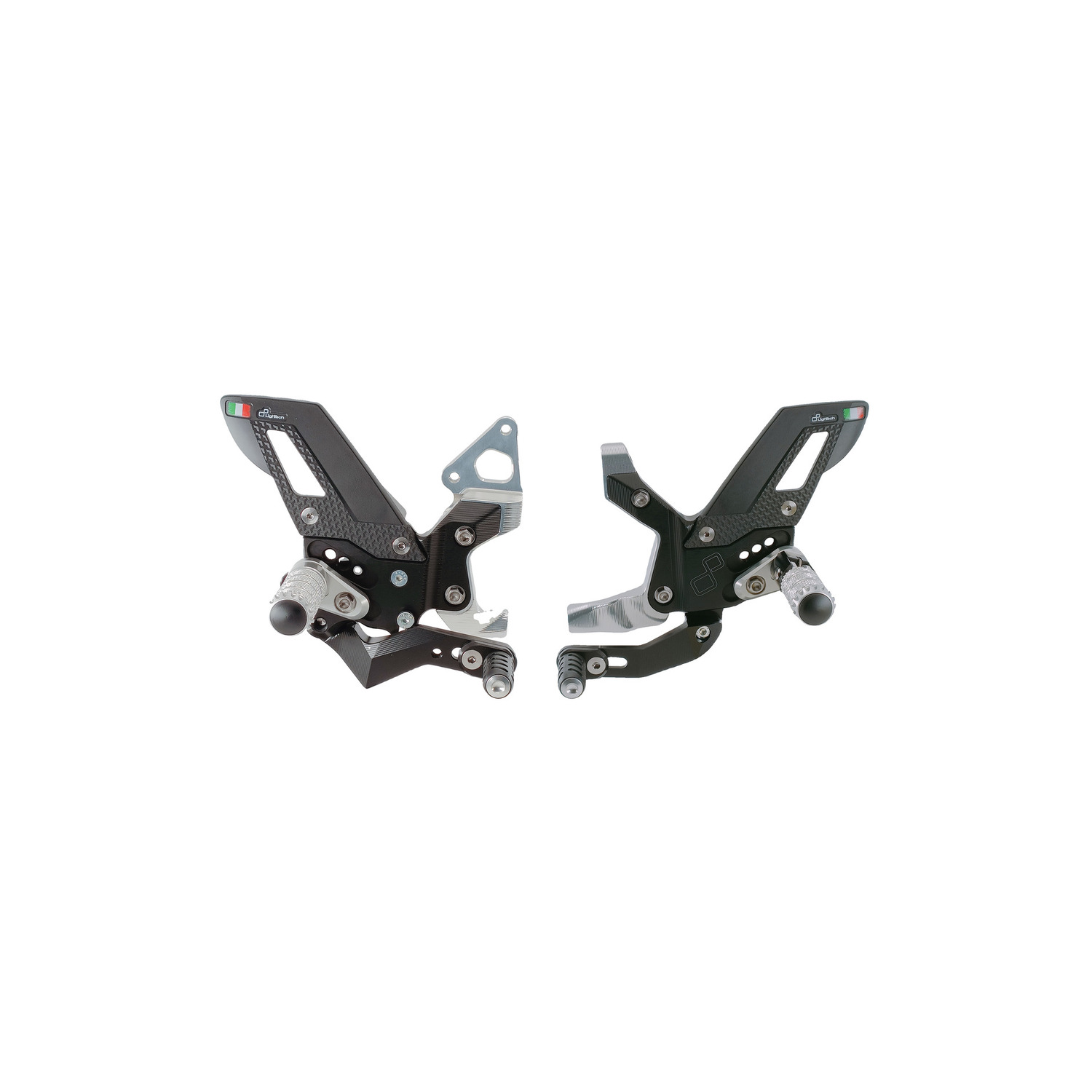 Pedane Regolabili LighTech Standard Ducati Panigale 1299 2012-2017