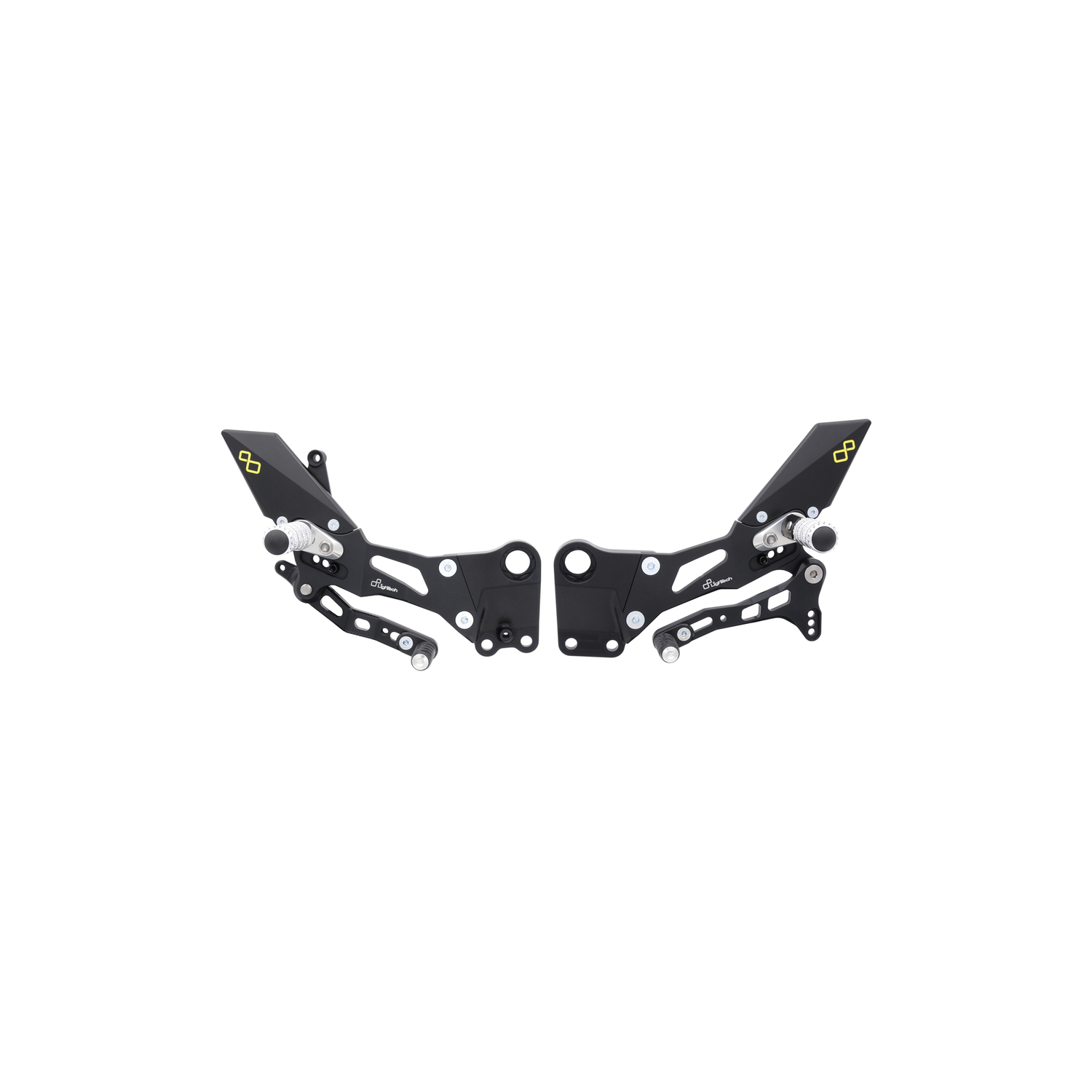 Pedane Regolabili LighTech TRACK USE KTM RC125 2017-2020
