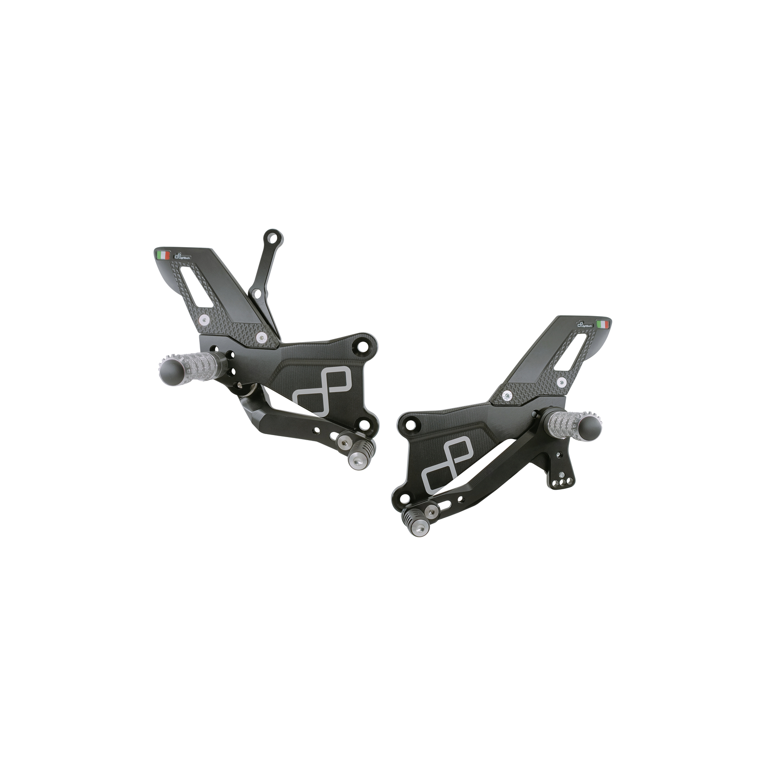 Pedane Regolabili LighTech TRACK USE Yamaha R3 2015-2026