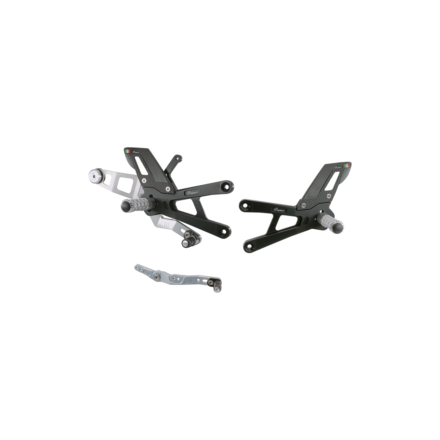 Pedane Regolabili LighTech TRACK USE Yamaha R1 2015-2026