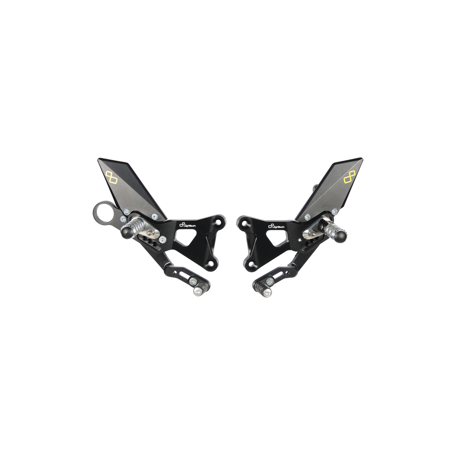 LighTech W Rearsets Folding Footpegs BMW HP4 2013-2018