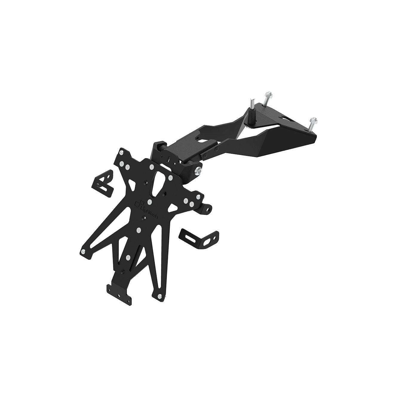 LighTech Tail Tidy license plate mounting France Aprilia RSV4 1100 2021-2024