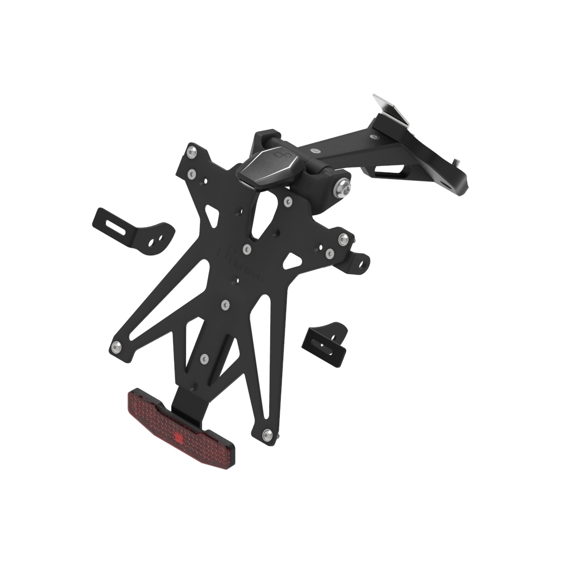 Portatarga LighTech regolabile completo Spagna Ducati Streetfighter V4 2020-2024