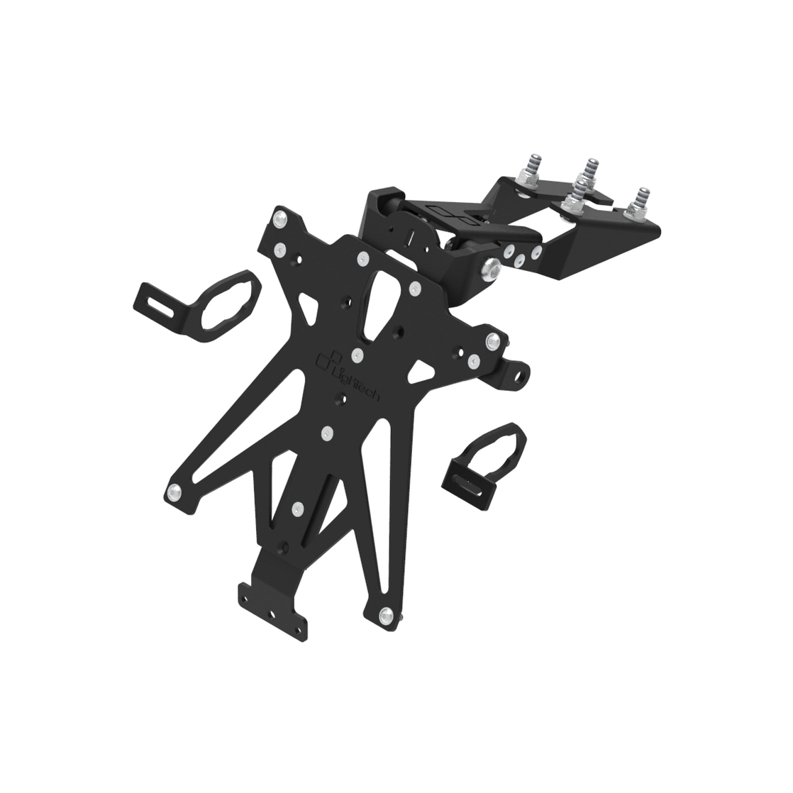 LighTech Tail Tidy license plate mounting Kawasaki Ninja ZX6R 2019-2026