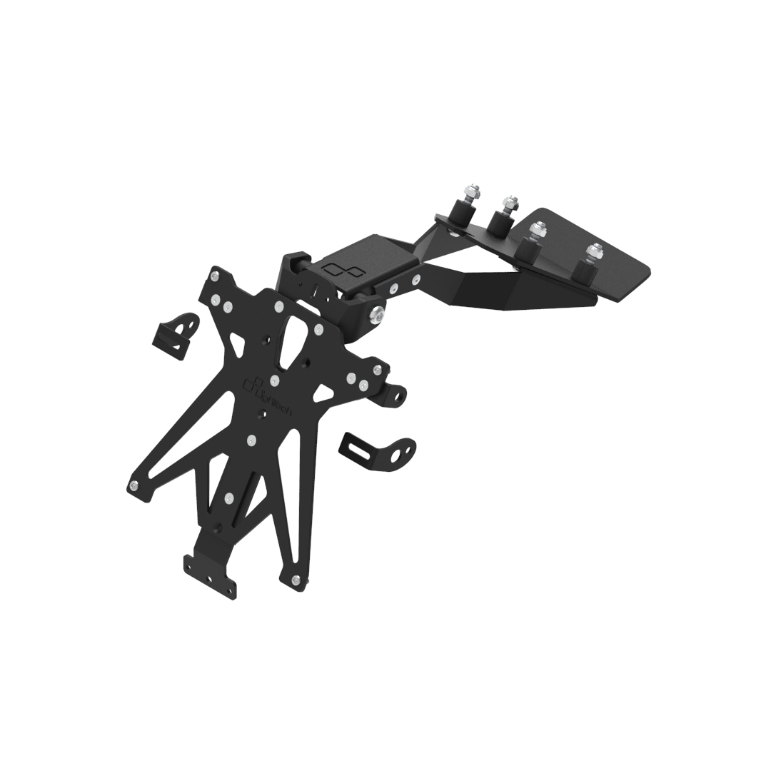 LighTech Tail Tidy license plate mounting France KTM Duke 125 2024-2026