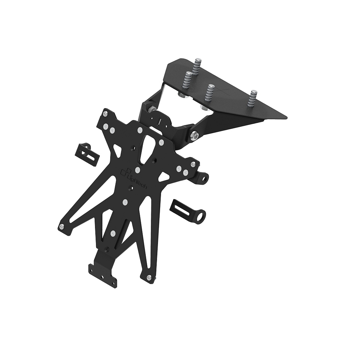 LighTech Tail Tidy license plate mounting Spain MotoMorini X-CAPE 649 2022-2024