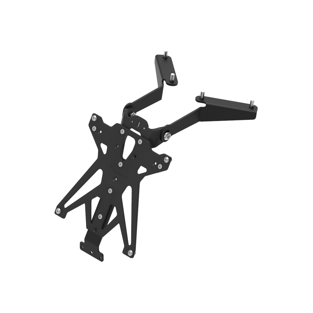 Piatto Portatarga LighTech con supporti USA Yamaha Tmax 530 2012-2016