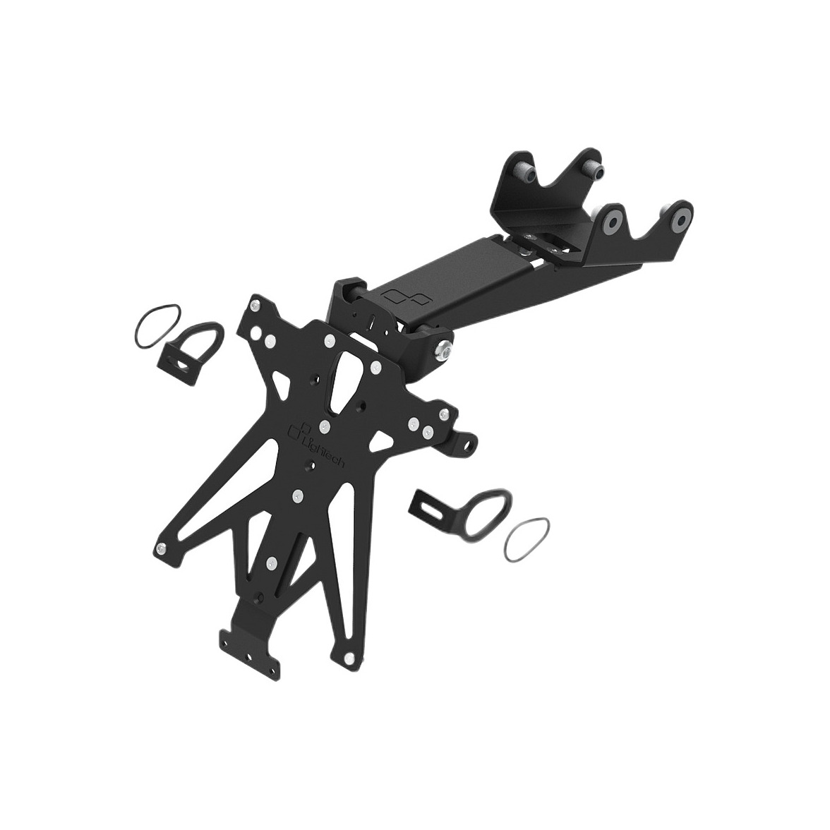 Piatto Portatarga LighTech con supporti USA Yamaha MT09 2024-2025