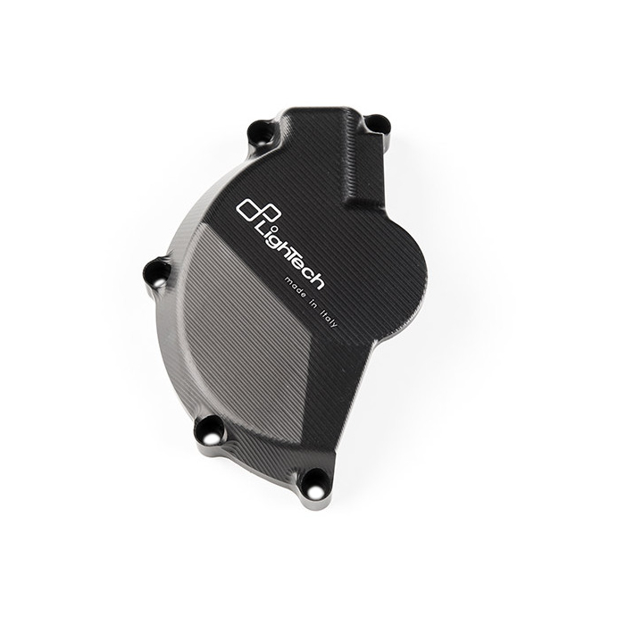 Protezione carter motore alternatore LighTech alluminio Nero BMW S1000R 2013-2020