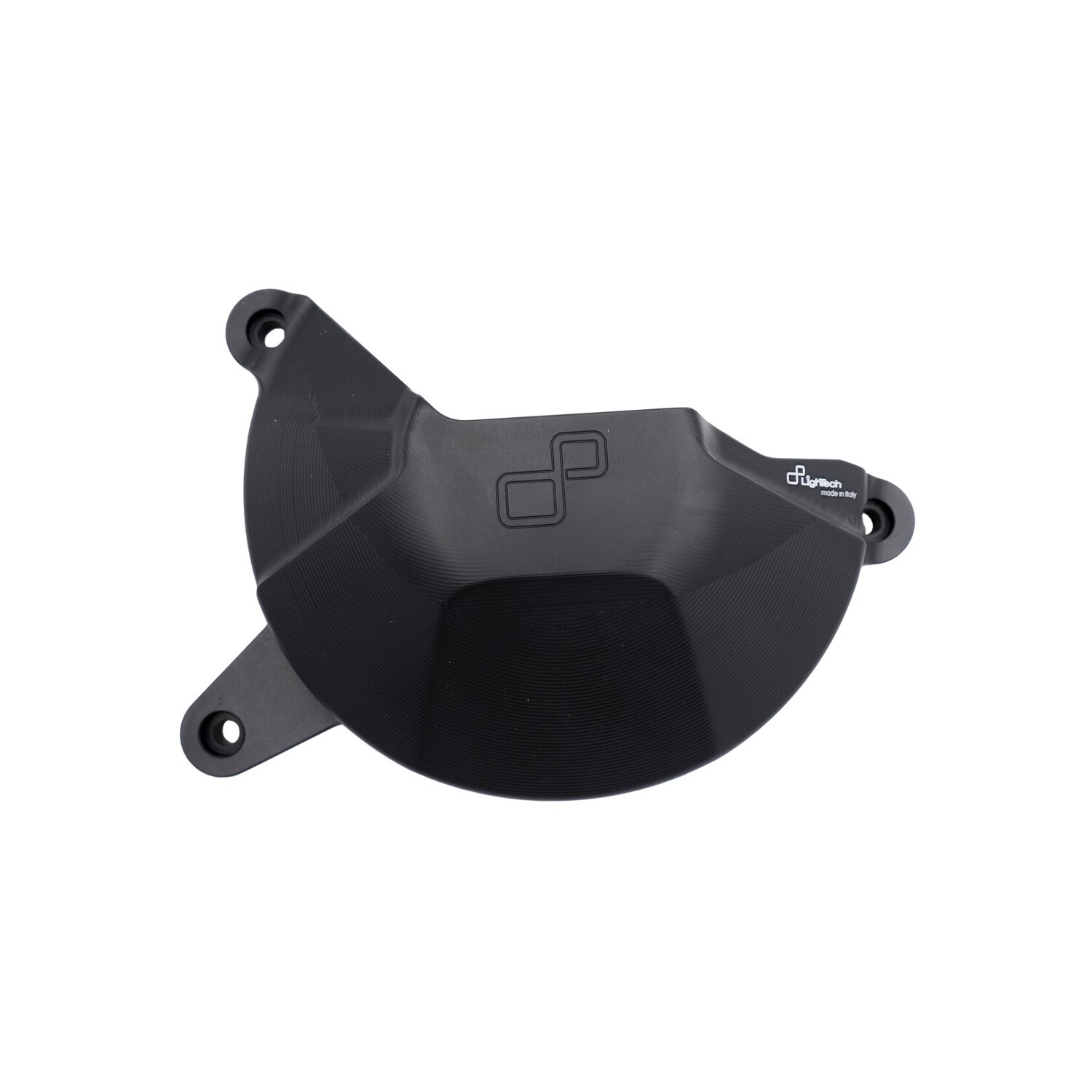 Protezione carter motore alternatore LighTech alluminio Nero Honda CBR1000RR-R 2020-2024