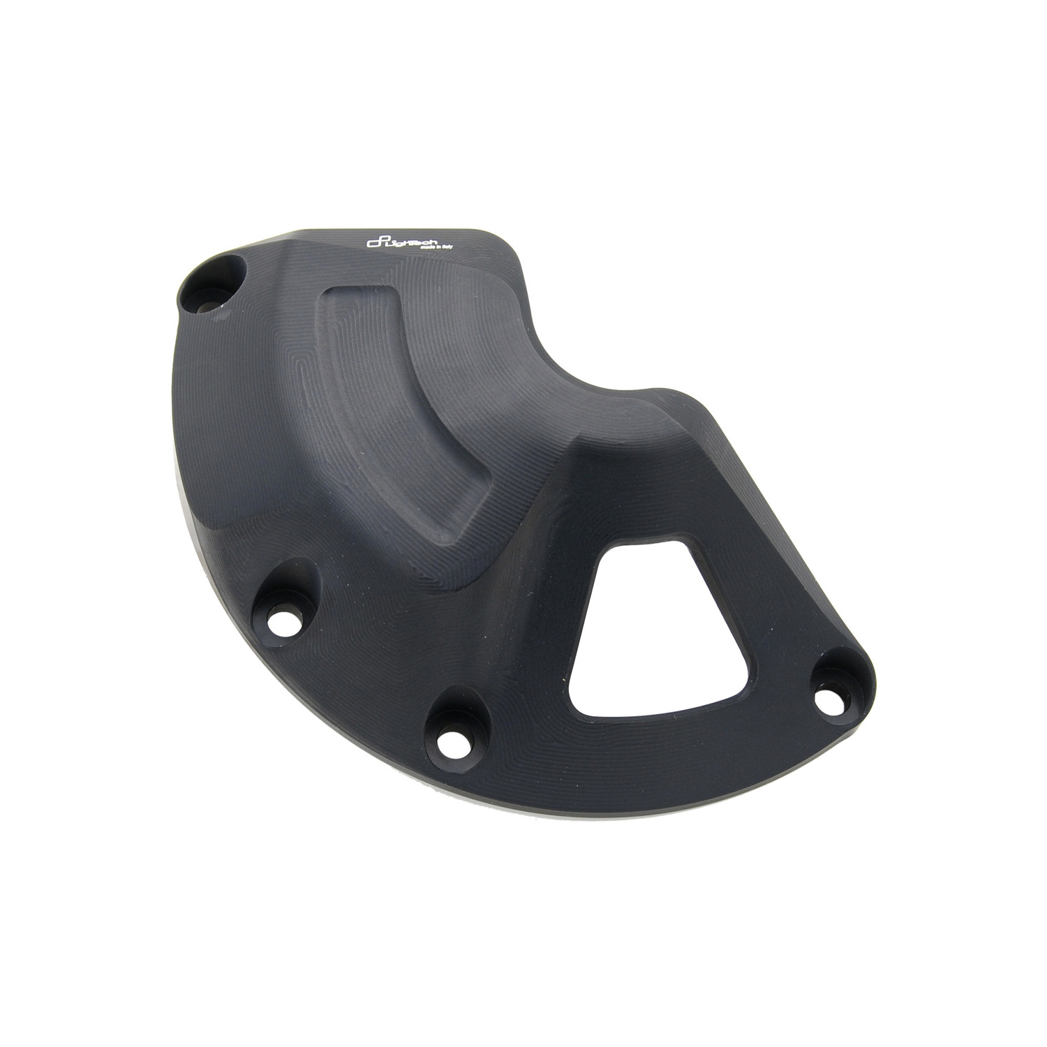LighTech Black Aluminum Engine Crankcase Protector Yamaha R1M 2015-2026