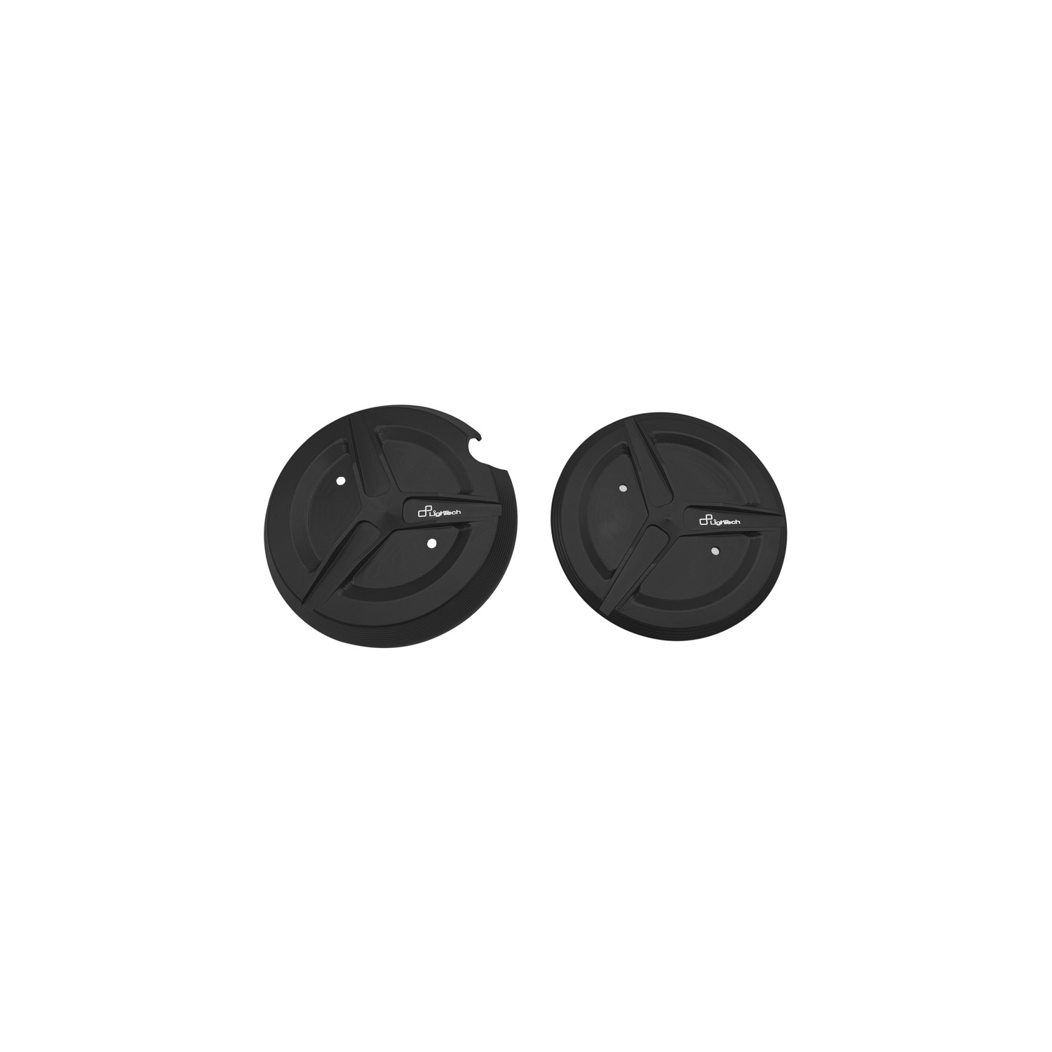 Protezione carter motore LighTech alluminio Nero Yamaha Tmax 530 2017-2021