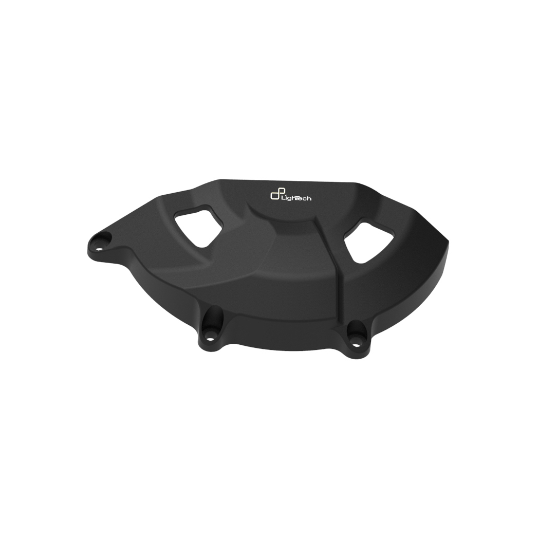 Protezione carter motore alternatore LighTech alluminio Nero Yamaha R7 2022-2024