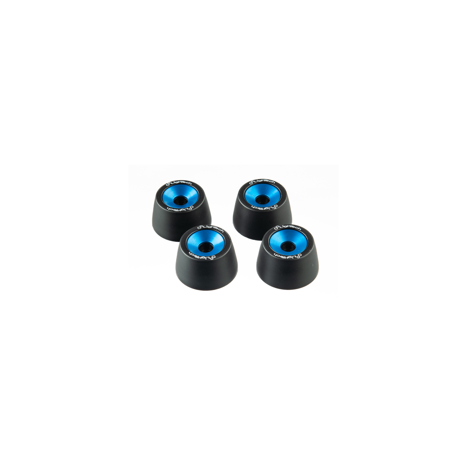 LighTech Cobalt Wheel Axle Protector Kit Suzuki GSXS1000 2015-2024