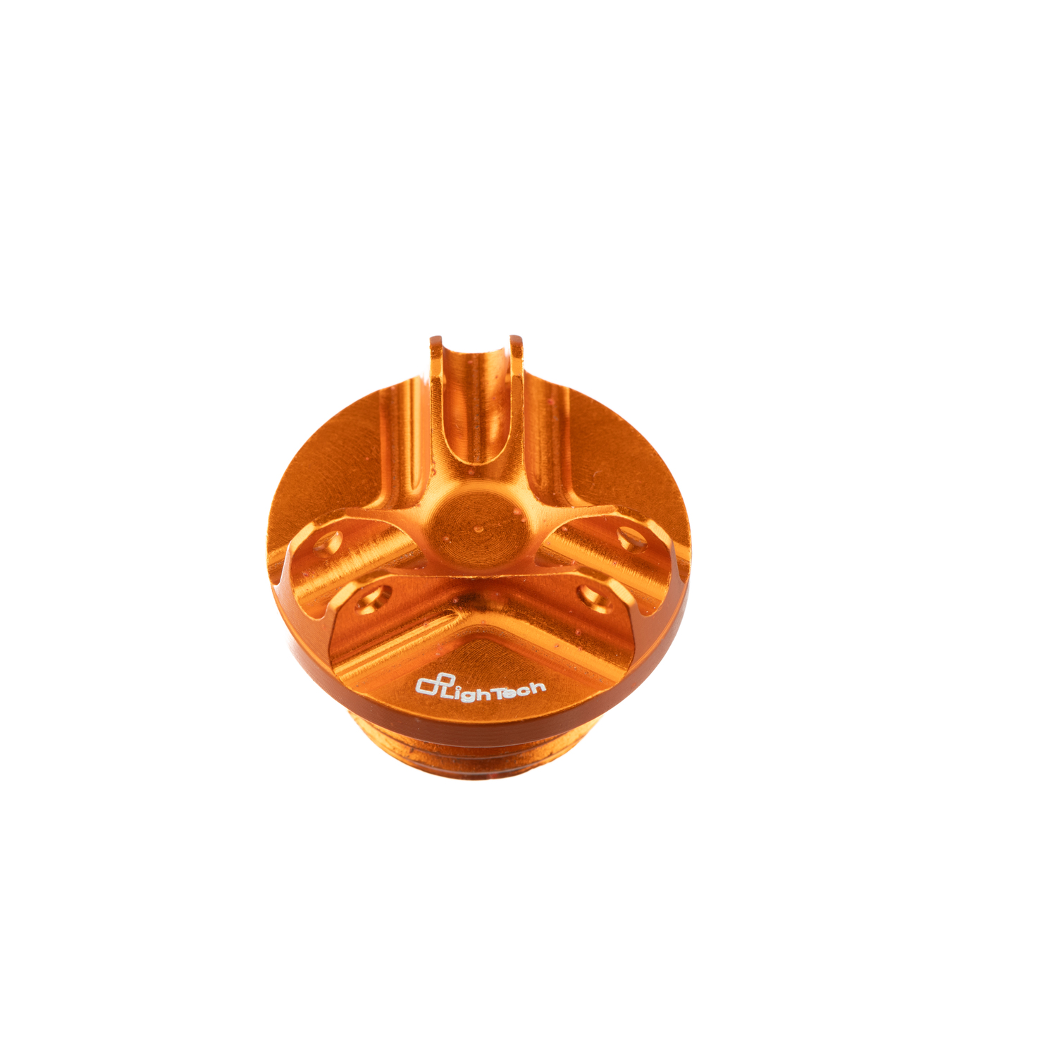 LighTech Engine Oil Cap Orange MvAgusta Rivale 800 2013-2017
