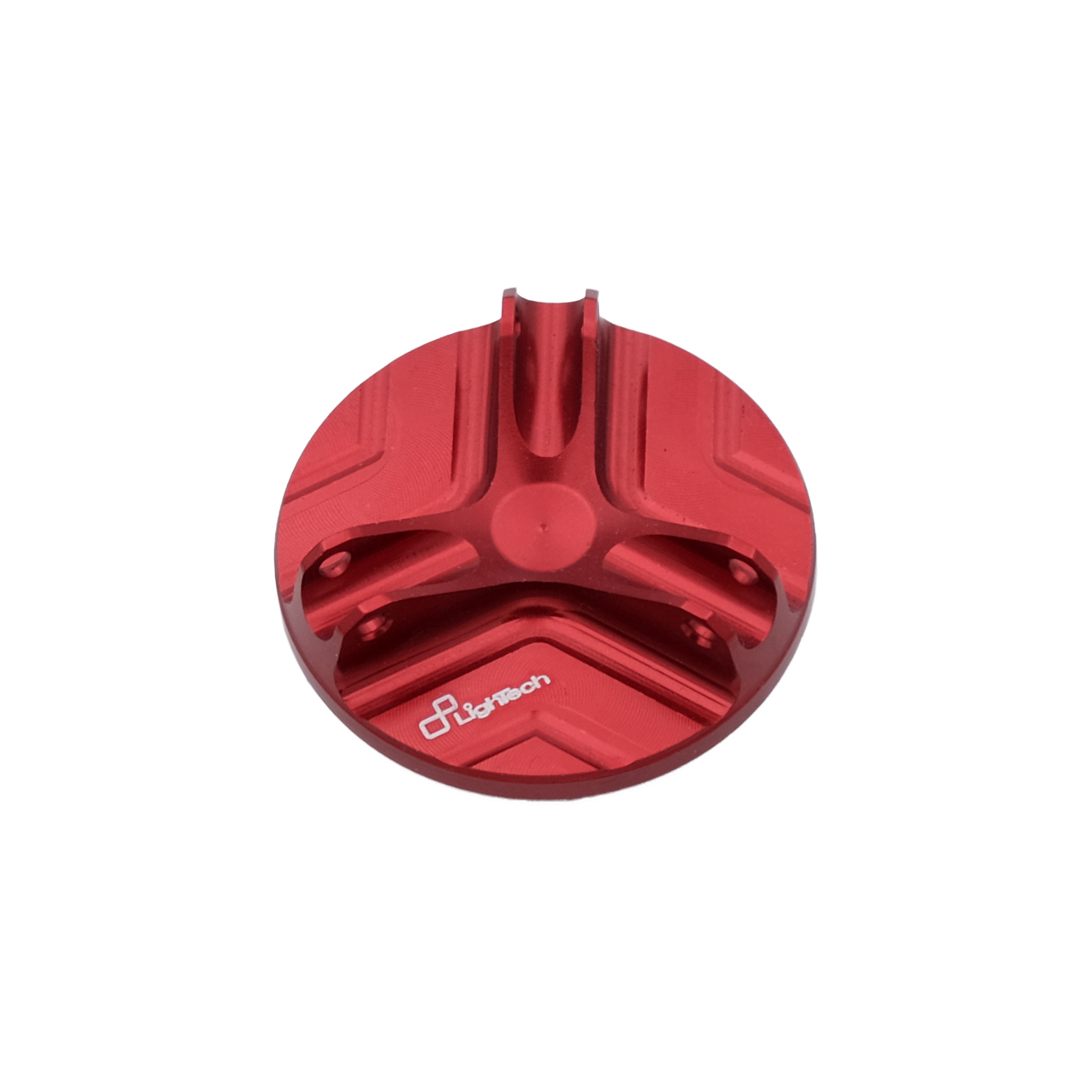 LighTech Engine Oil Cap Red Aprilia Tuono V4 2011-2025