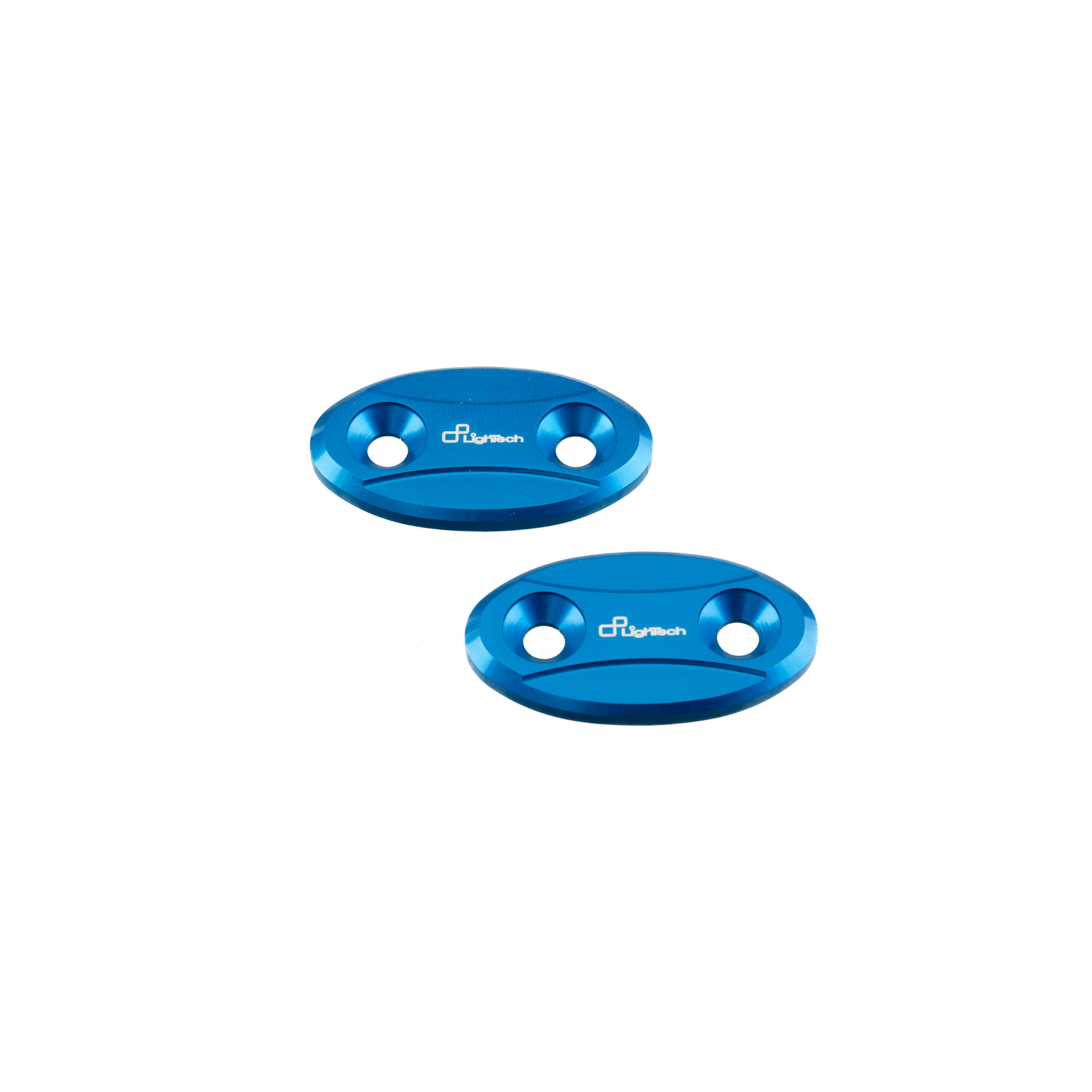 LighTech blu mirror caps Yamaha R1 2009-2014