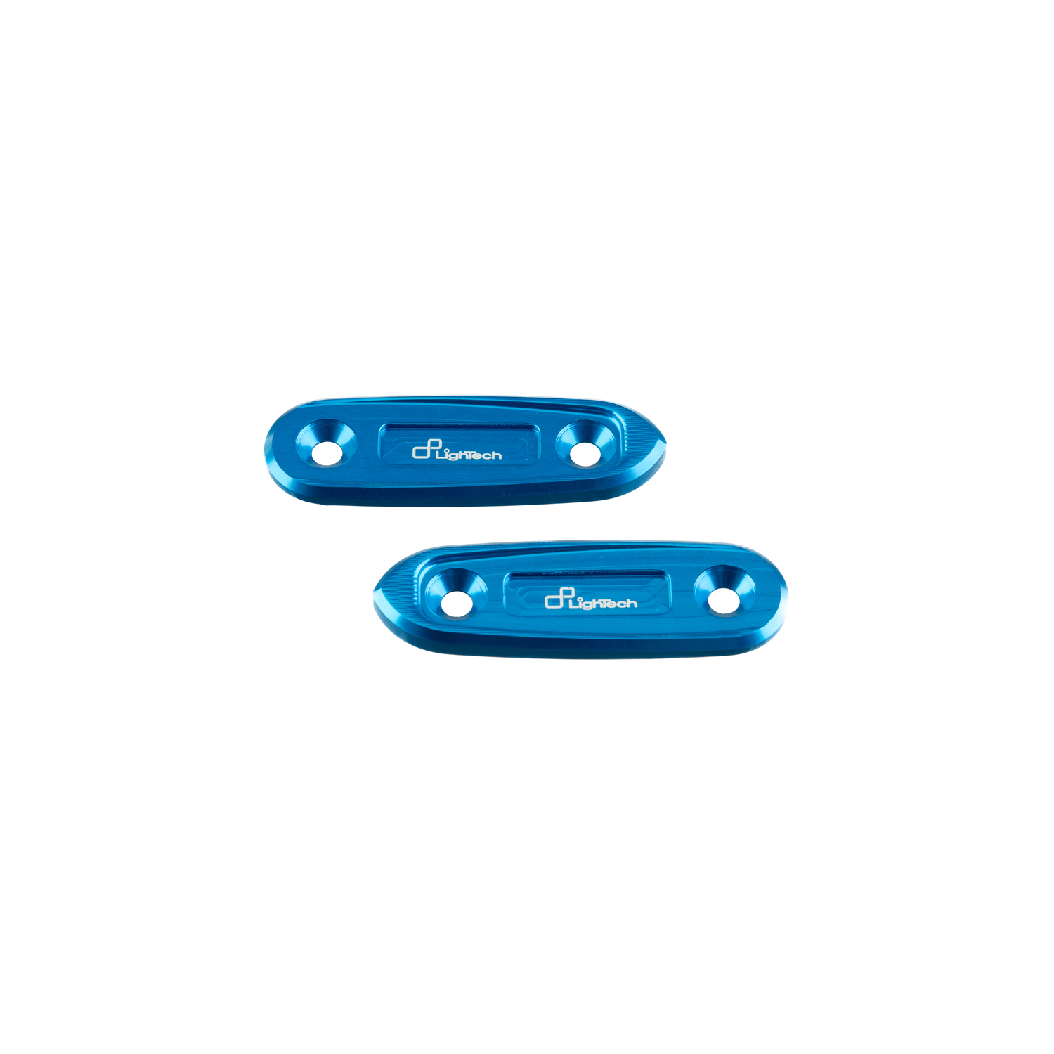 LighTech blu mirror caps Yamaha R3 2019-2024