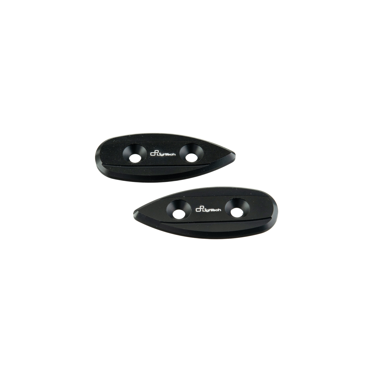 LighTech black mirror caps Yamaha R1 2004-2008