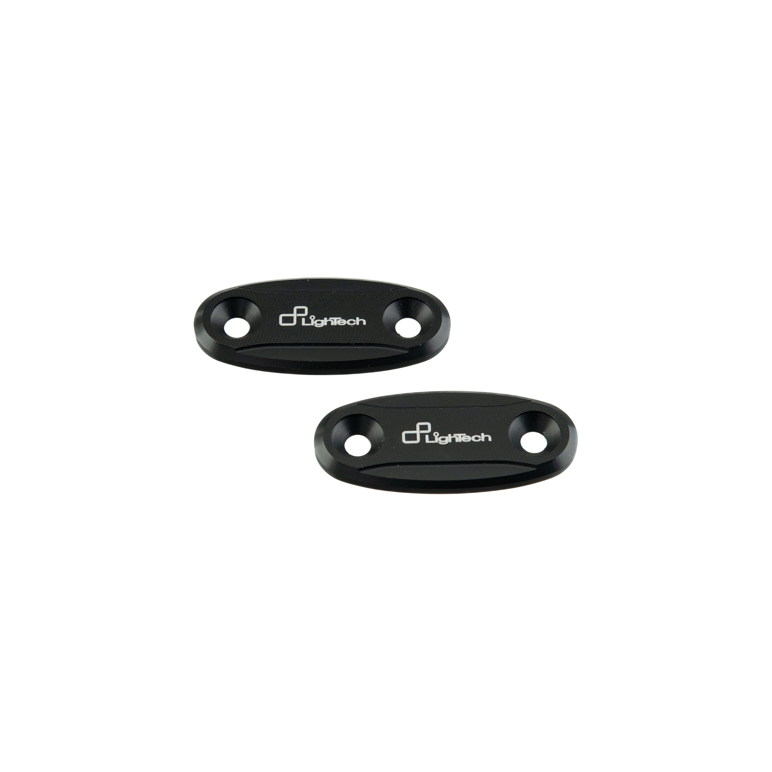 LighTech black mirror caps Honda CBR600RR 2004-2026