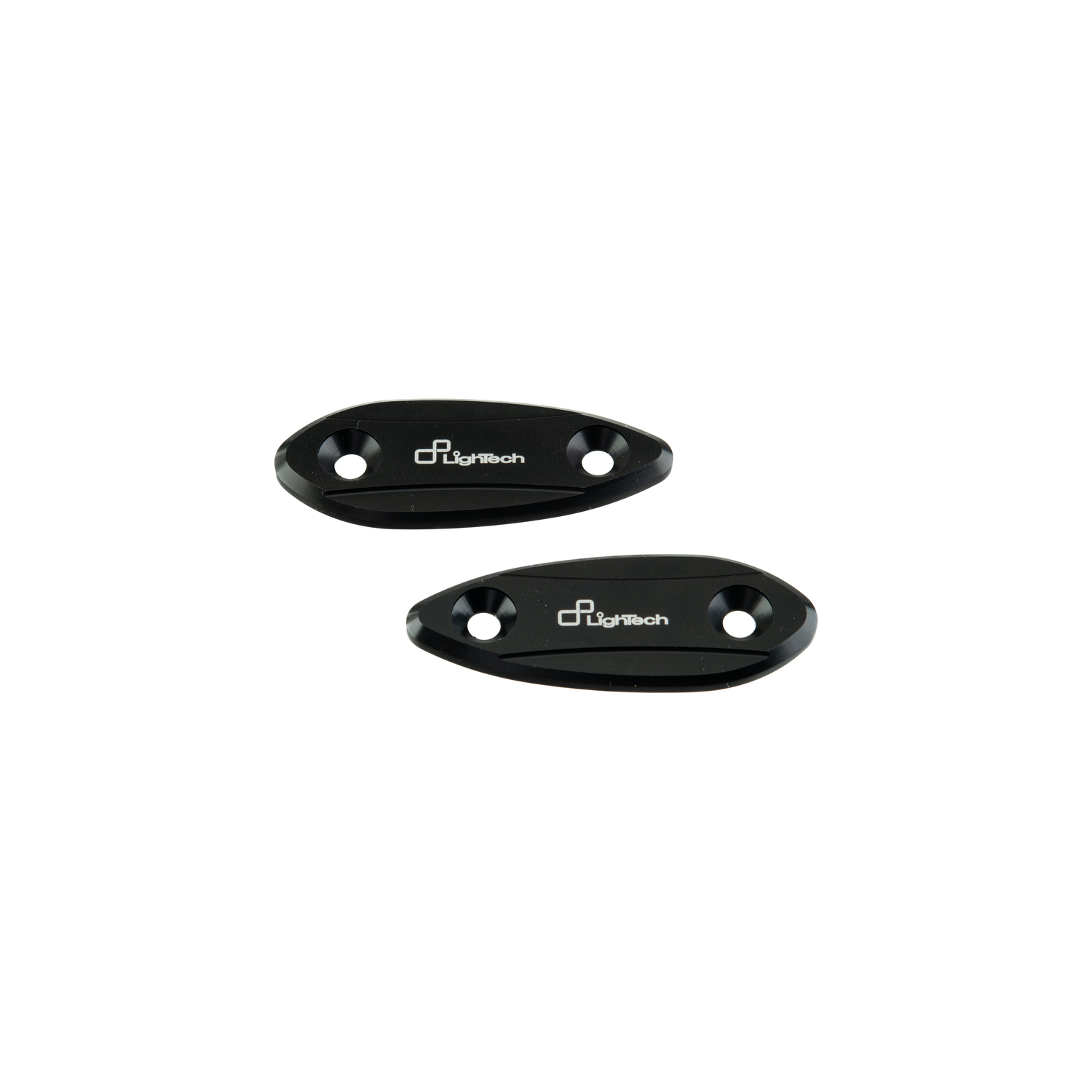 Coppia tappi specchio Nero LighTech Kawasaki Ninja ZX6R 2009-2012