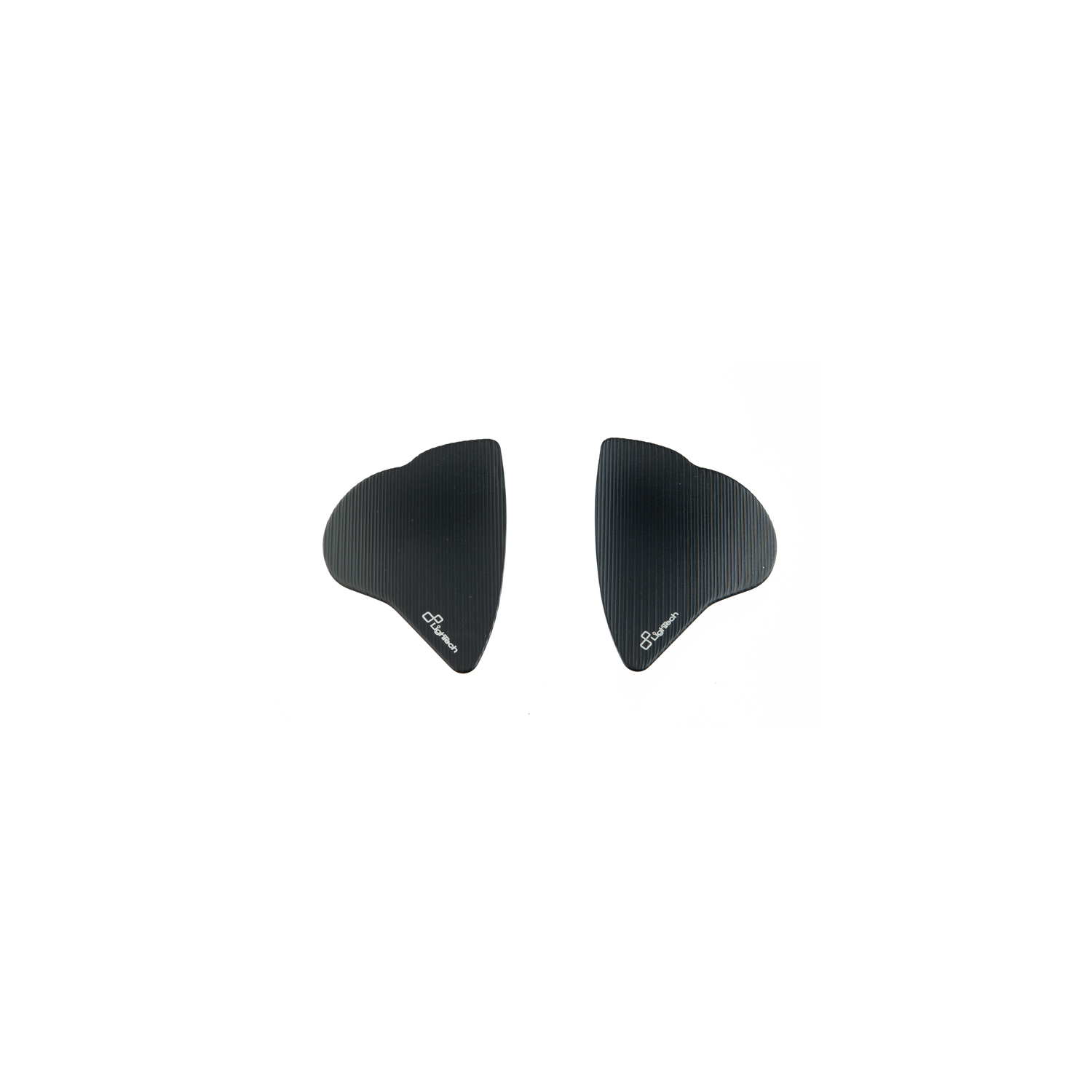 Coppia tappi specchio Nero LighTech Yamaha R6 2017-2024