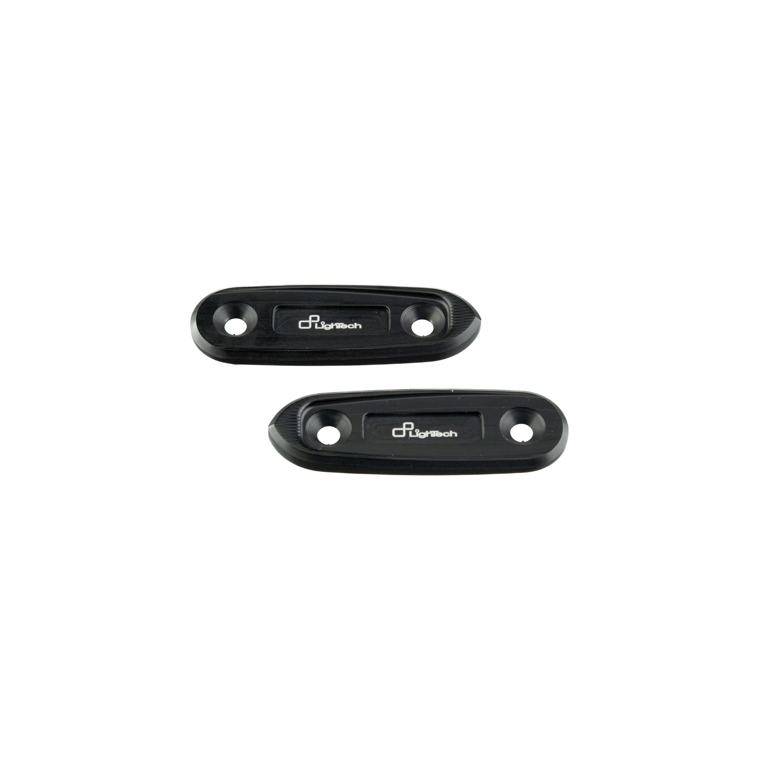 LighTech black mirror caps Yamaha R3 2019-2024