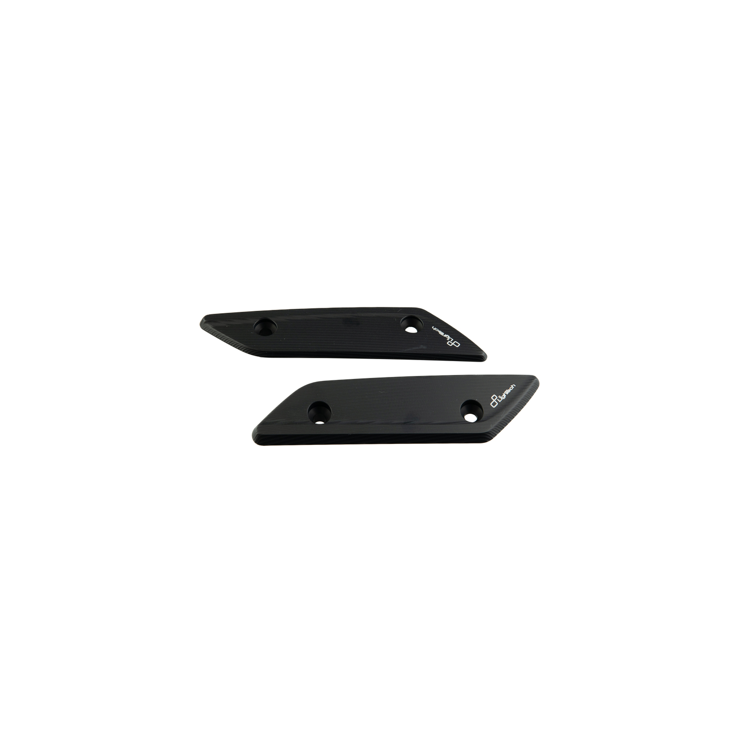 LighTech black mirror caps Yamaha Tmax 560 2022-2024