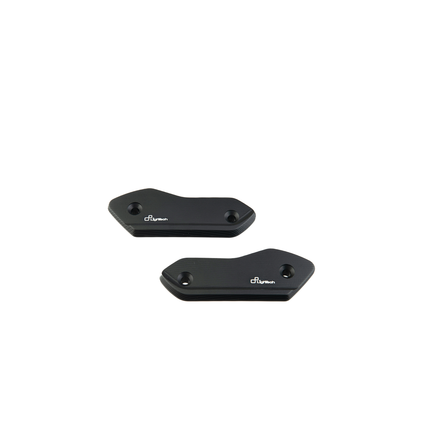 LighTech black mirror caps Yamaha Tmax 560 2025-2026