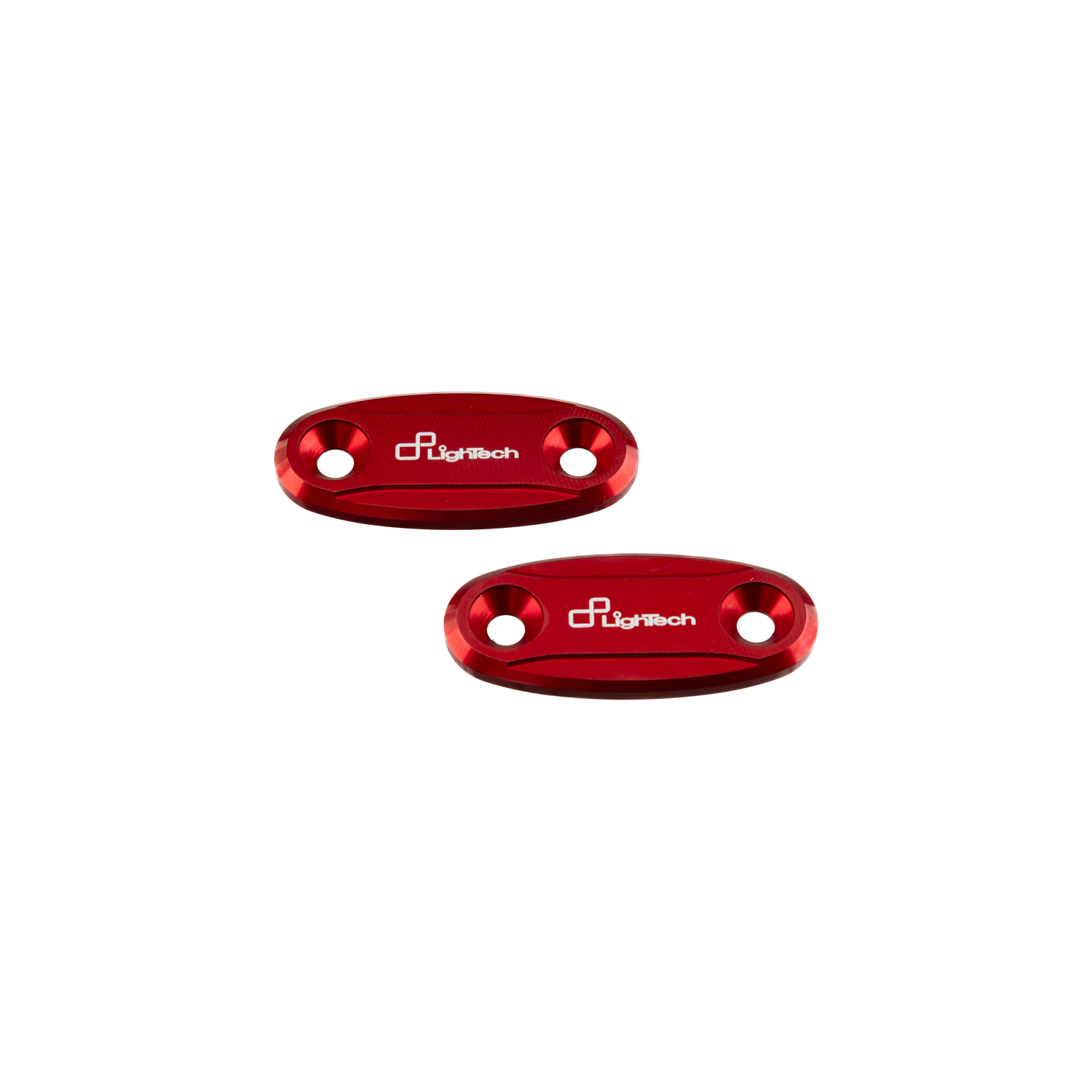 LighTech red mirror caps Honda CBR600RR 2004-2026