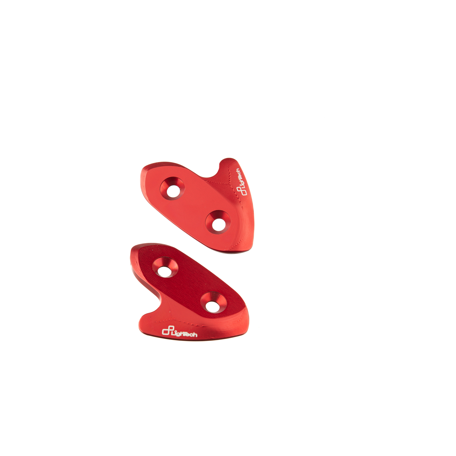 Coppia tappi specchio Rosso LighTech Yamaha R1 2015-2019