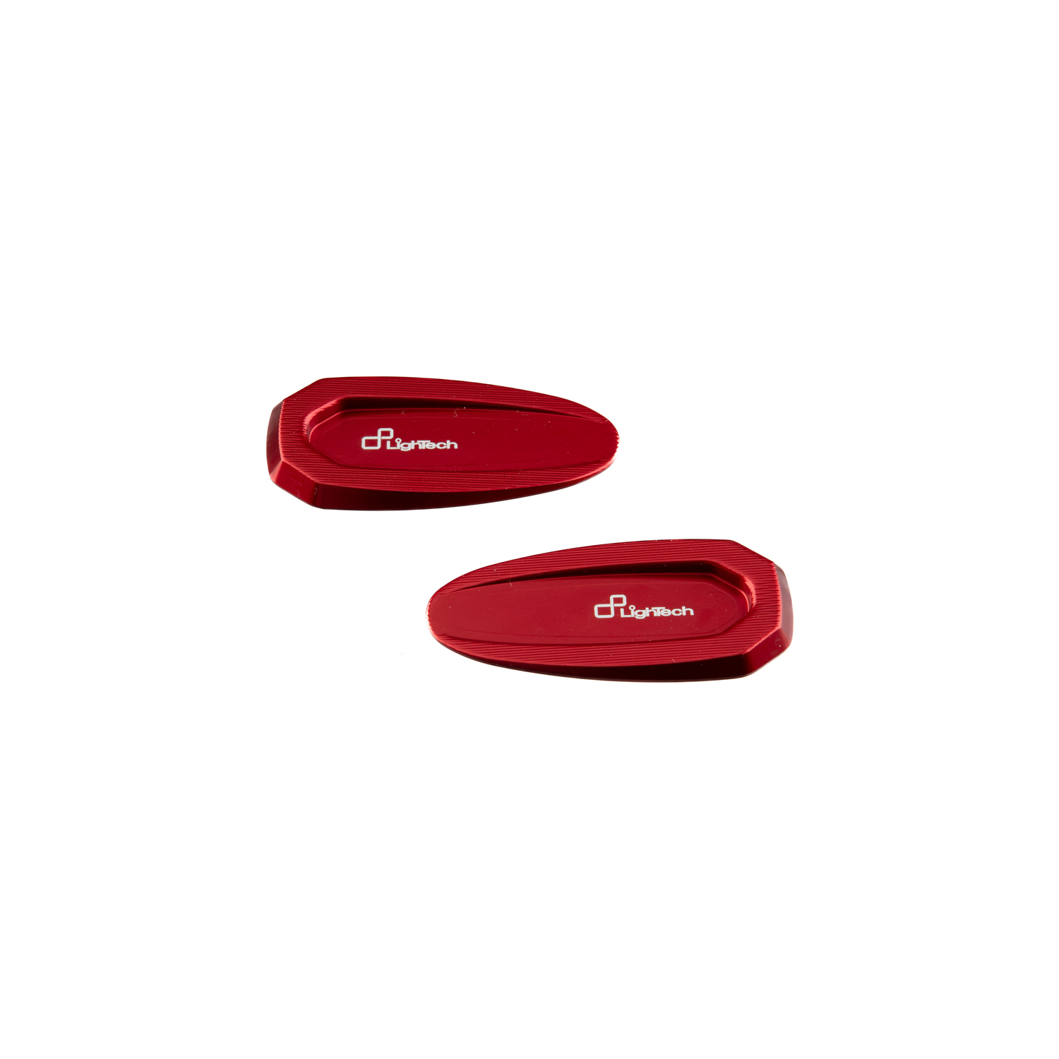 Coppia tappi specchio Rosso LighTech BMW S1000RR 2019-2026