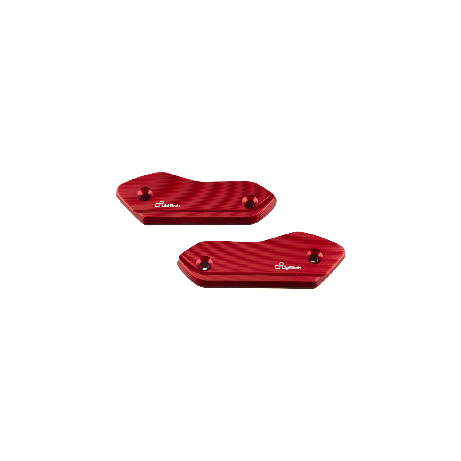 Coppia tappi specchio Rosso LighTech Yamaha Tmax 560 2025-2026