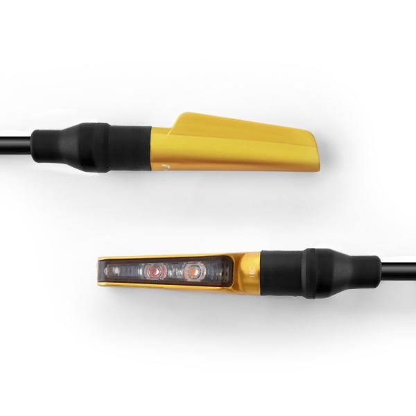 Coppia Frecce led posteriori Rizoma Corsa S oro