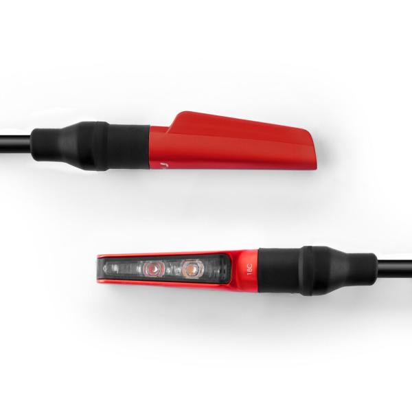 Coppia Frecce led posteriori Rizoma Corsa S rosse