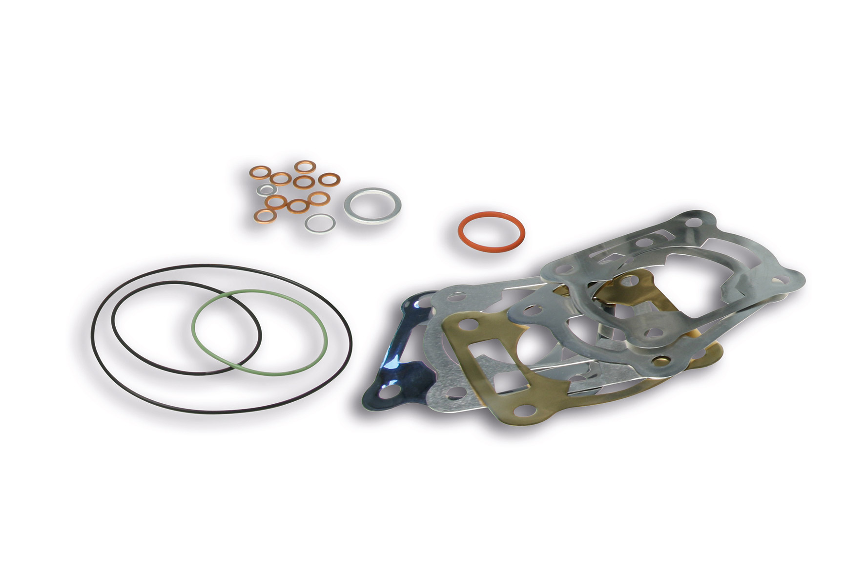 Malossi FLANGED MOUNT complete cylinder gasket set D.47,6-52 (multi-thickness)