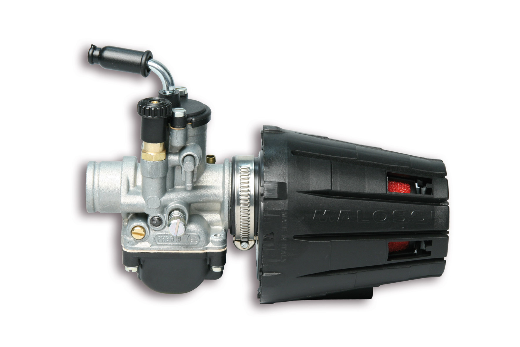 Malossi MHR PHBG 19 BS fuel system Aprilia Area 51 50 2T LC