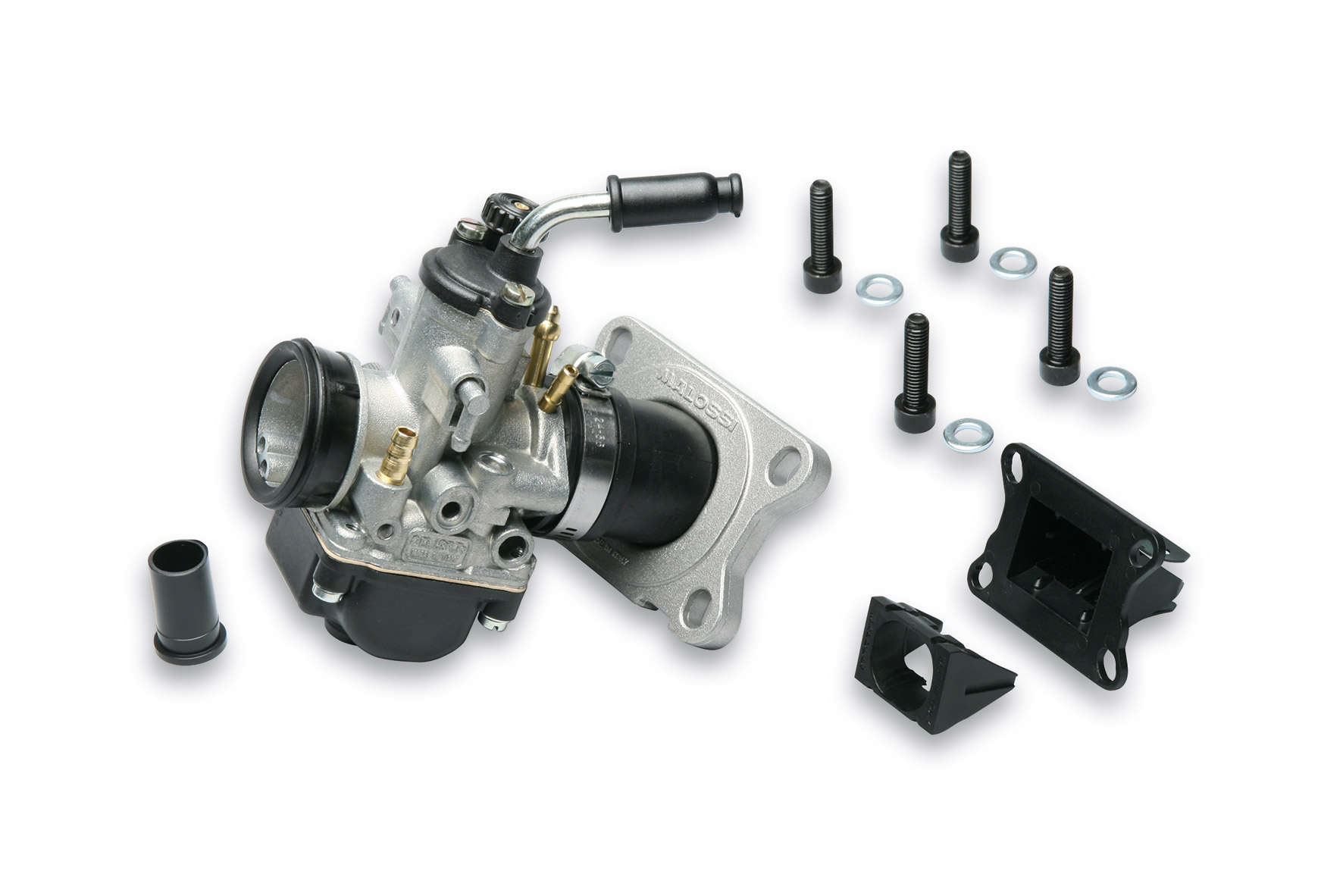 Malossi 21 BS direct starter fuel system Derbi Senda DRD PRO R 50 2T LC