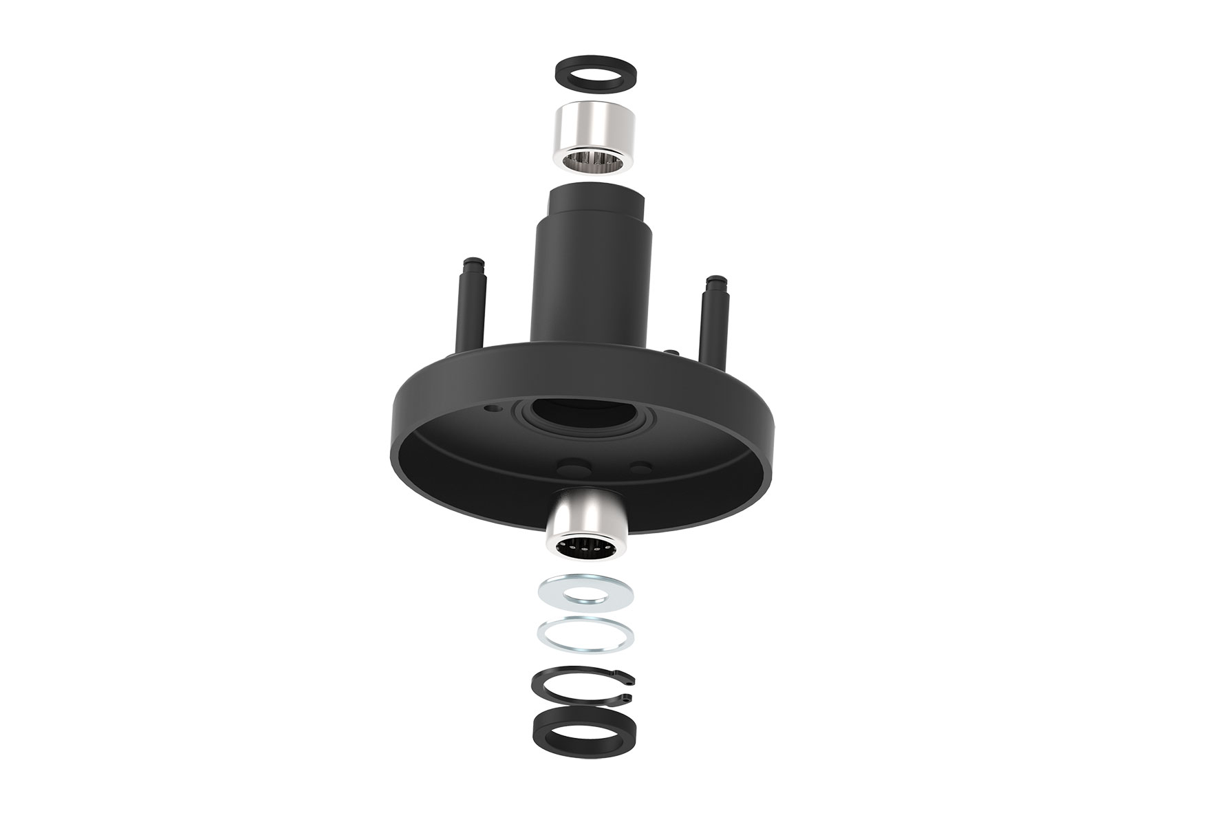 Malossi Assembled Fixed Hub