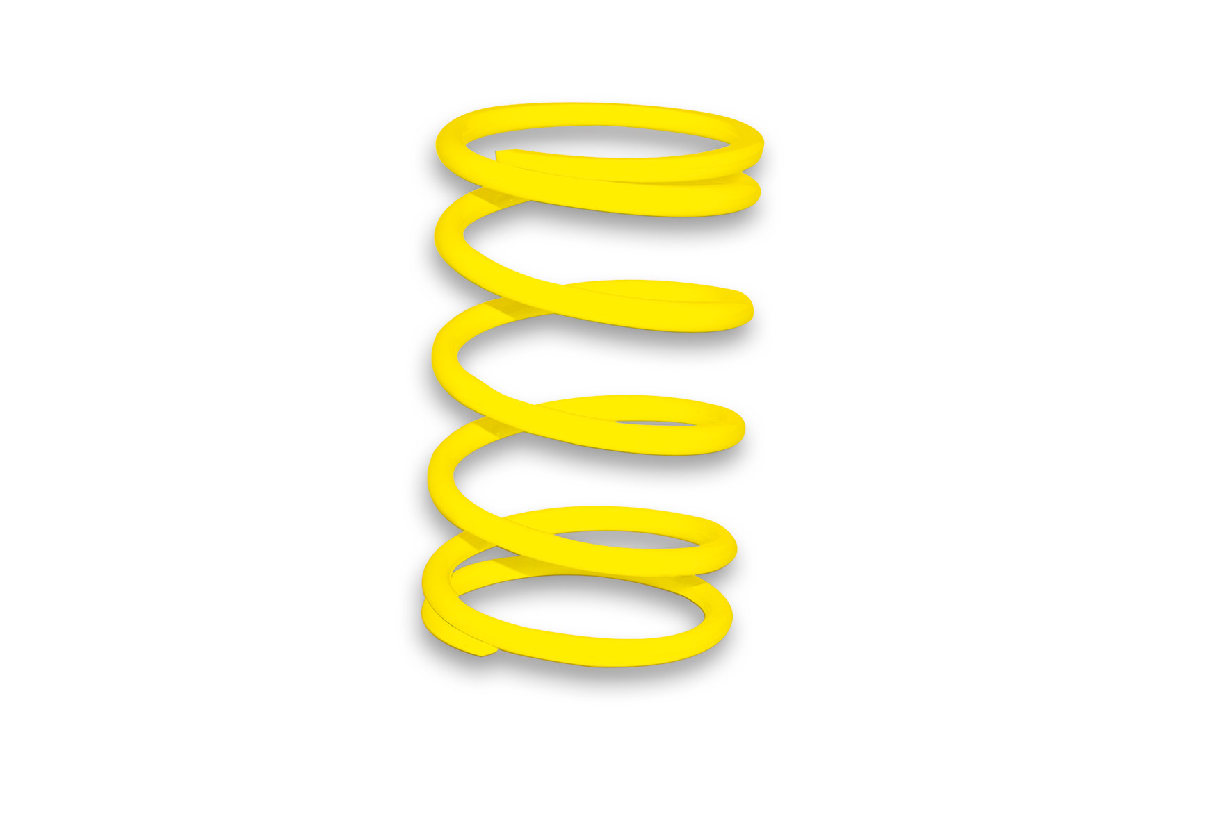 Malossi yellow contrast spring (D.est 57.50x120 mm-D.thread 4.5 mm-k 5.5) SYM JET 14 125 2018-2020