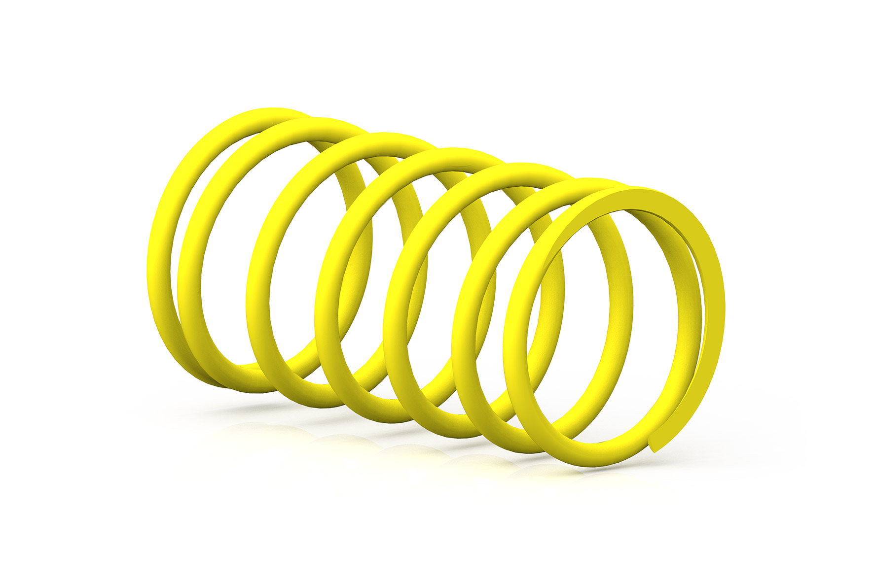 Malossi yellow variator contrast spring D.est 67x120 mm-D.thread 5 mm-k 6 Yamaha Xmax 250 2021-APAC