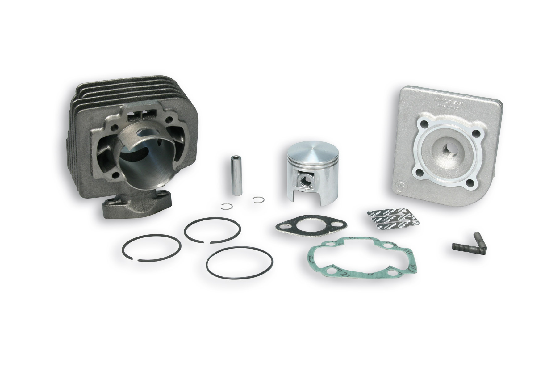Malossi Cast iron cylinder kit D.47 with D.10 pin Cagiva Progress 50 2T